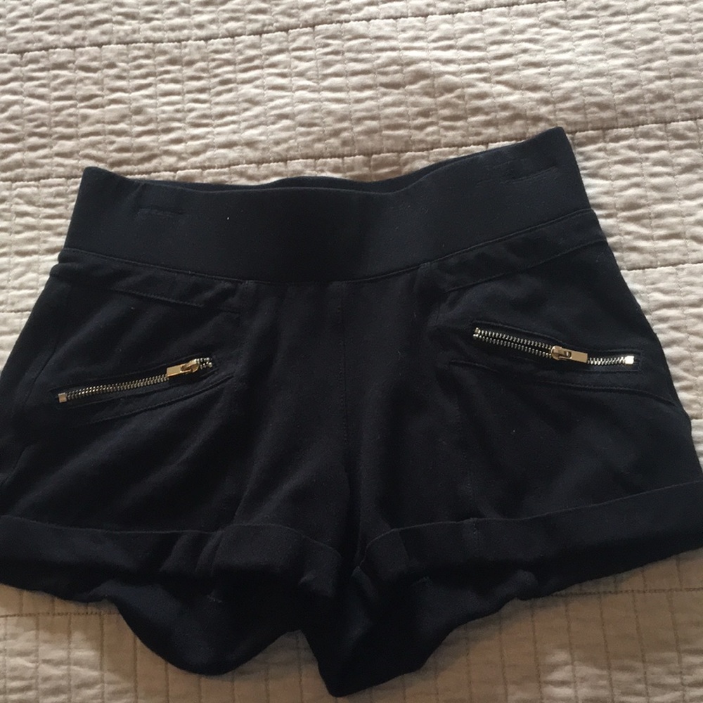 Girls black shorts